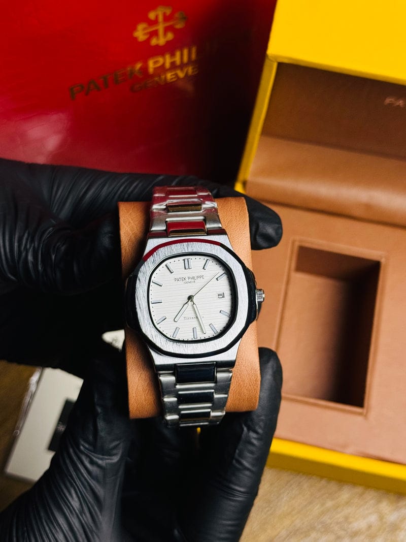Patek Philippe Geneve | Silver White | Premium Quality