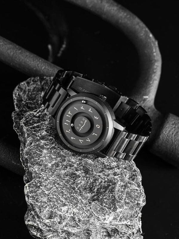 SABR™ Armless Magnetic Ball Watch – Futuristic Minimalism with Arabic Elegance