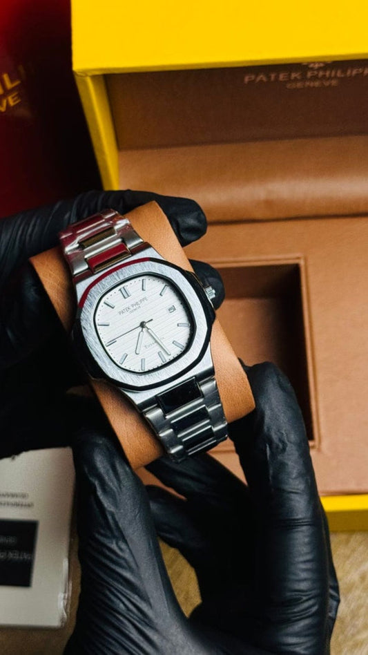 Patek Philippe Geneve | Silver White | Premium Quality